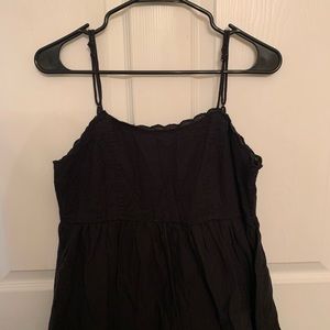 Urban Outfitters Hanna black babydoll dress